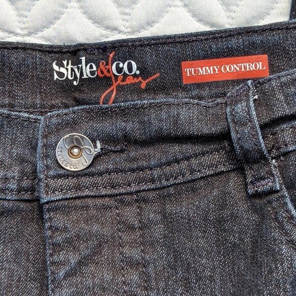 Style & Co. Tummy Control Jean 12 Short - Picture 3 of 4